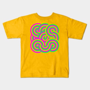 Arcs of Neon Kids T-Shirt